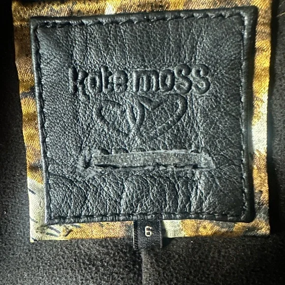 Kate Moss for Topshop Asymmetric Leather Jacket - Picture 4 of 12